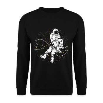 Jiu Jitsu - Sweat-shirt Unisexe - noir - Devant - Alina (178cm) & Michal (187cm)