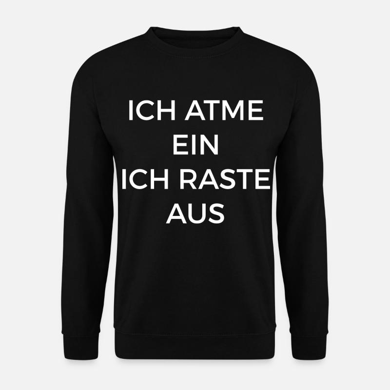 No Title - Unisex Pullover - Schwarz