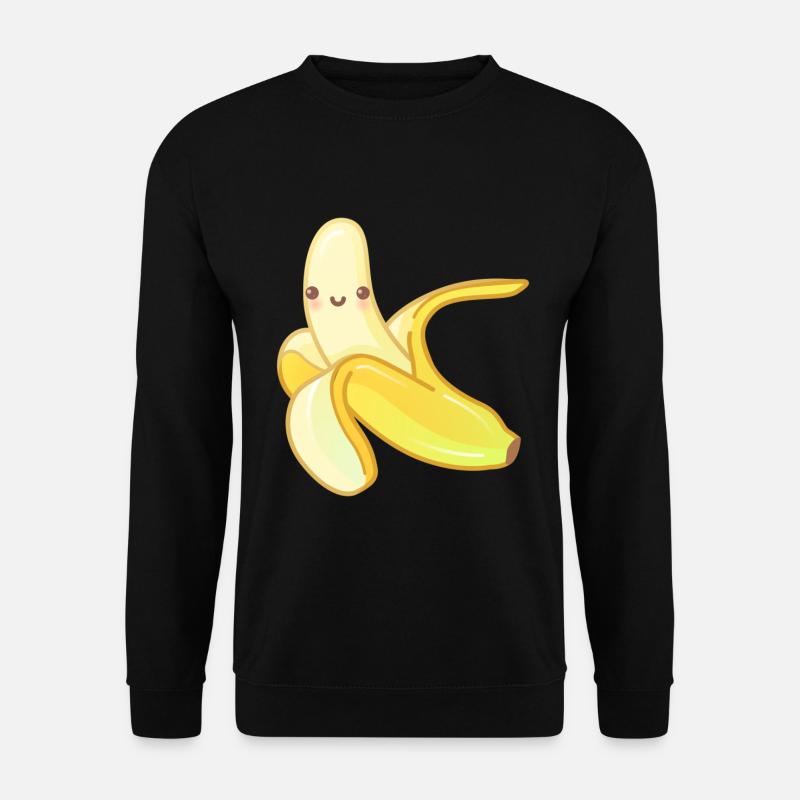 Banane - Unisex Pullover - Schwarz