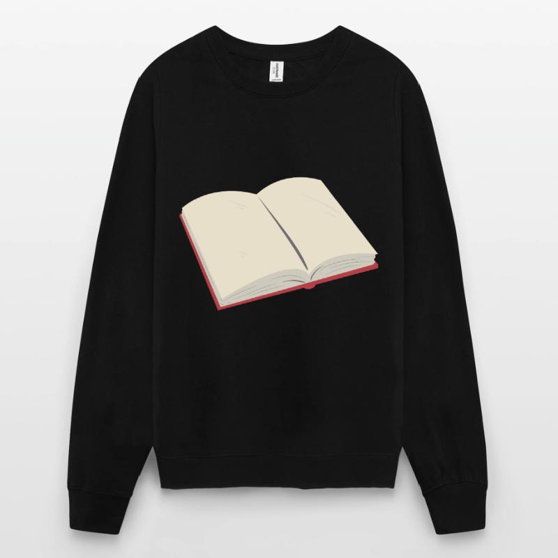 Offenes Buch Unisex Pullover