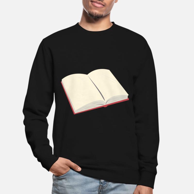 Offenes Buch Unisex Pullover