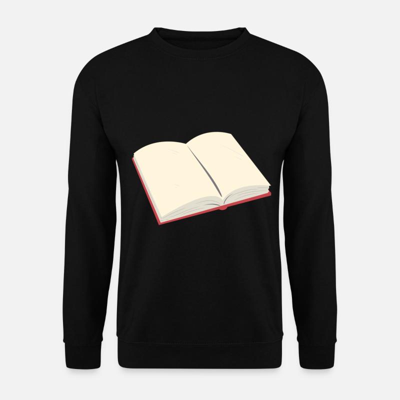 Open book - Unisex Sweatshirt - black