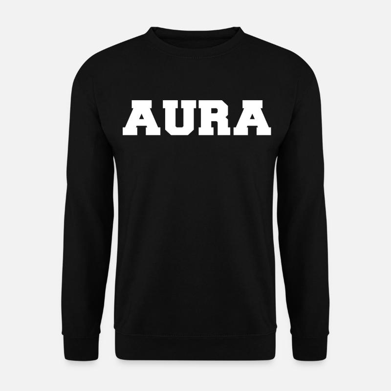 Aura - Unisex Pullover - Schwarz