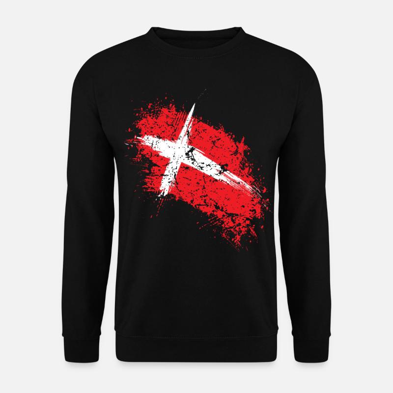 Denmark - Unisex Sweatshirt - black