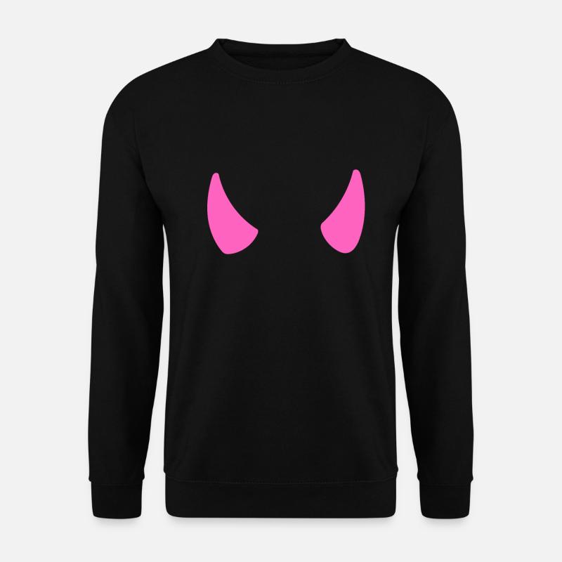 Hörner - Unisex Pullover - Schwarz