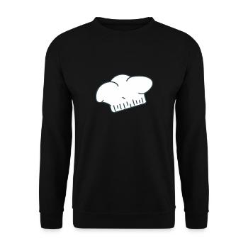 Koch - Symbol - Unisex Pullover - Schwarz - Vorne - Alina (178cm) & Michal (187cm)