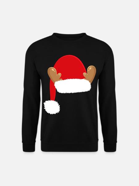 Christmas Nicholas Cap - Unisex Sweatshirt - black