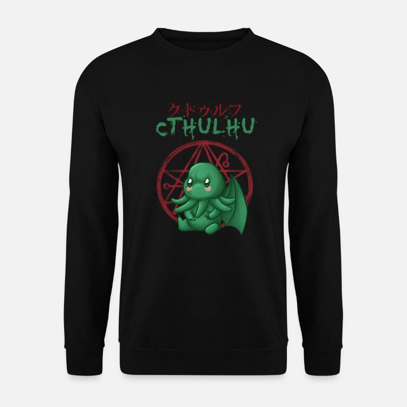 Der große Cthulhu - Unisex Pullover - Schwarz