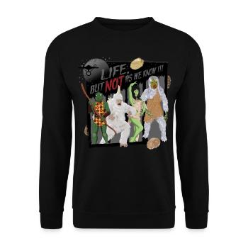 Star Trek The Original Series Vie Quota - Sweat-shirt Unisexe - noir - Devant - Alina (178cm) & Michal (187cm)