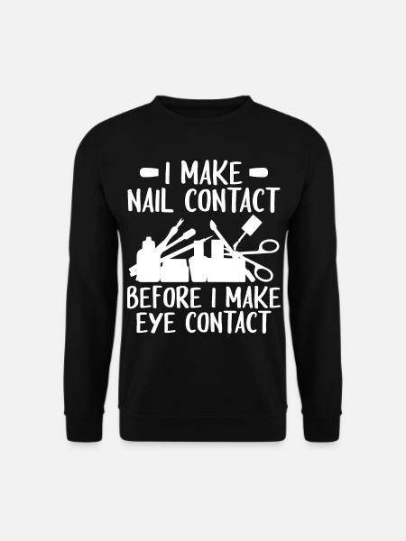 Nail polish - Unisex Sweatshirt - black