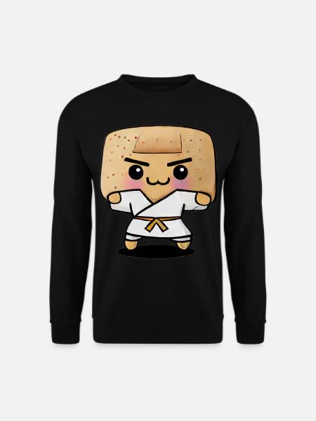 Karate Toast - Unisex Sweatshirt - black