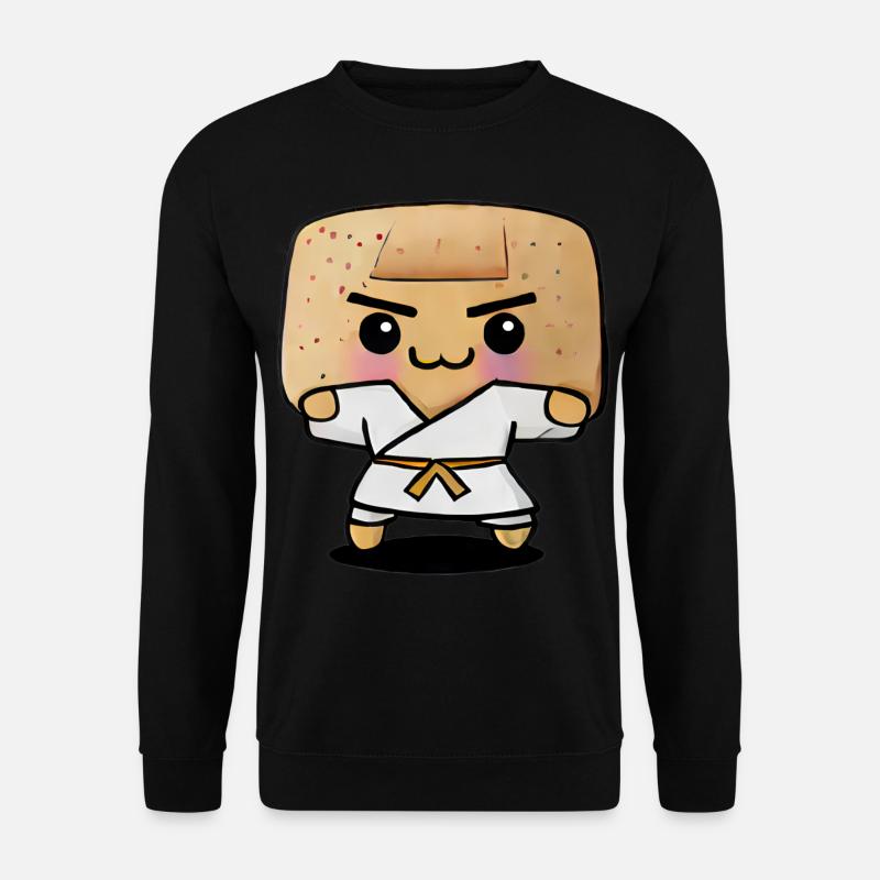 Karate Toast - Unisex Pullover - Schwarz