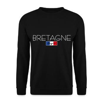 BRITTANY FRANCE HOLIDAY SUMMER PARTY (w) - Unisex Sweatshirt - black - Front - Alina (178cm) & Michal (187cm)