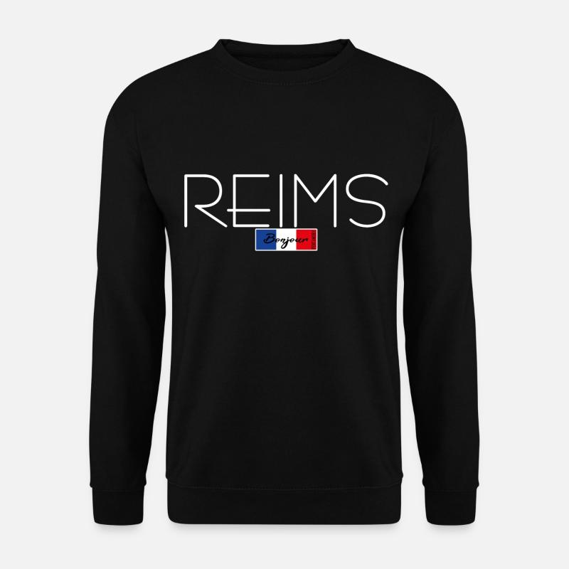 REIMS FRANKREICH URLAUB SOMMER PARTY (w) - Unisex Pullover - Schwarz