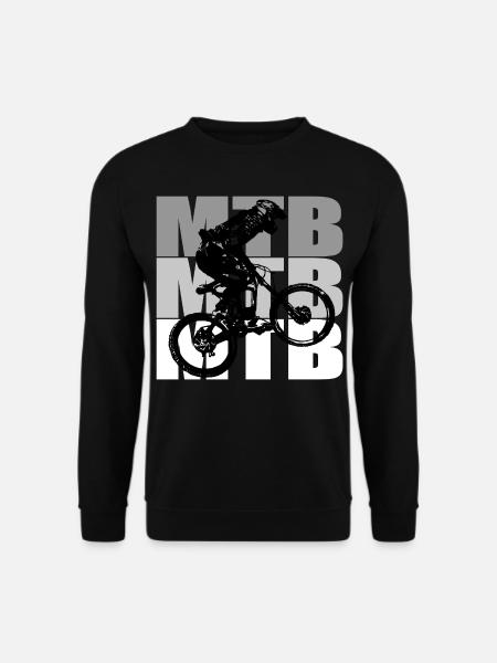 MTB Bike - Unisex Pullover - Schwarz