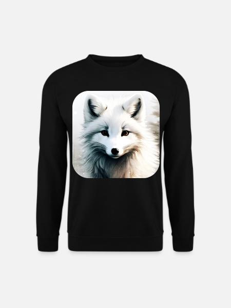 Cool Polar Fox - Unisex Sweatshirt - black