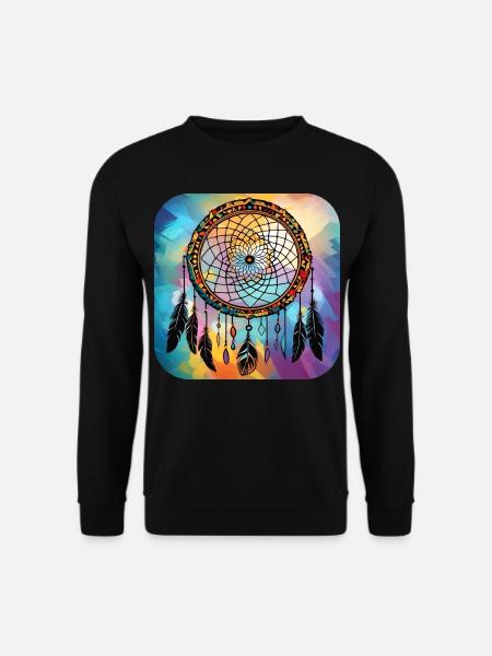 Spiritual Dream Catcher - Unisex Sweatshirt - black