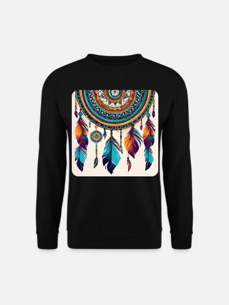 Spiritual Dream Catcher - Unisex Sweatshirt - black