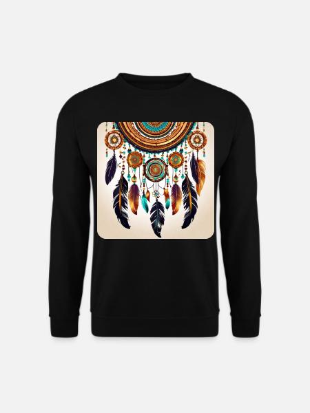 Spiritual Dream Catcher - Unisex Sweatshirt - black
