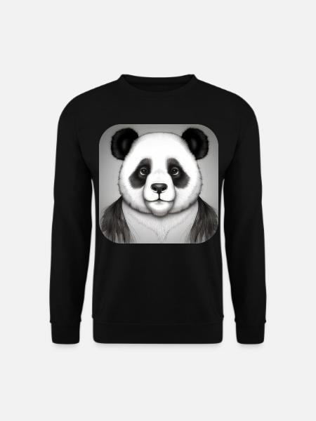 Cool Panda - Unisex Sweatshirt - black