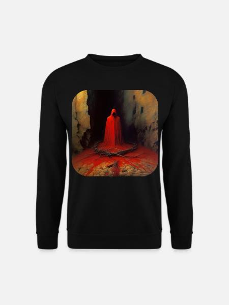 Düsterer Dämon - Unisex Pullover - Schwarz