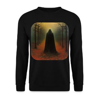 Dark Demon - Unisex Sweatshirt - black - Front - Alina (178cm) & Michal (187cm)