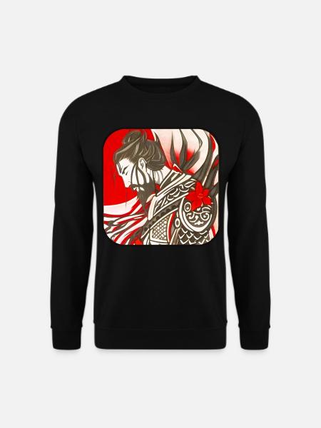 Proud Samurai Warrior - Unisex Sweatshirt - black