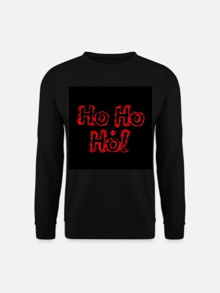 HoHoHo! - Unisex Pullover - Schwarz