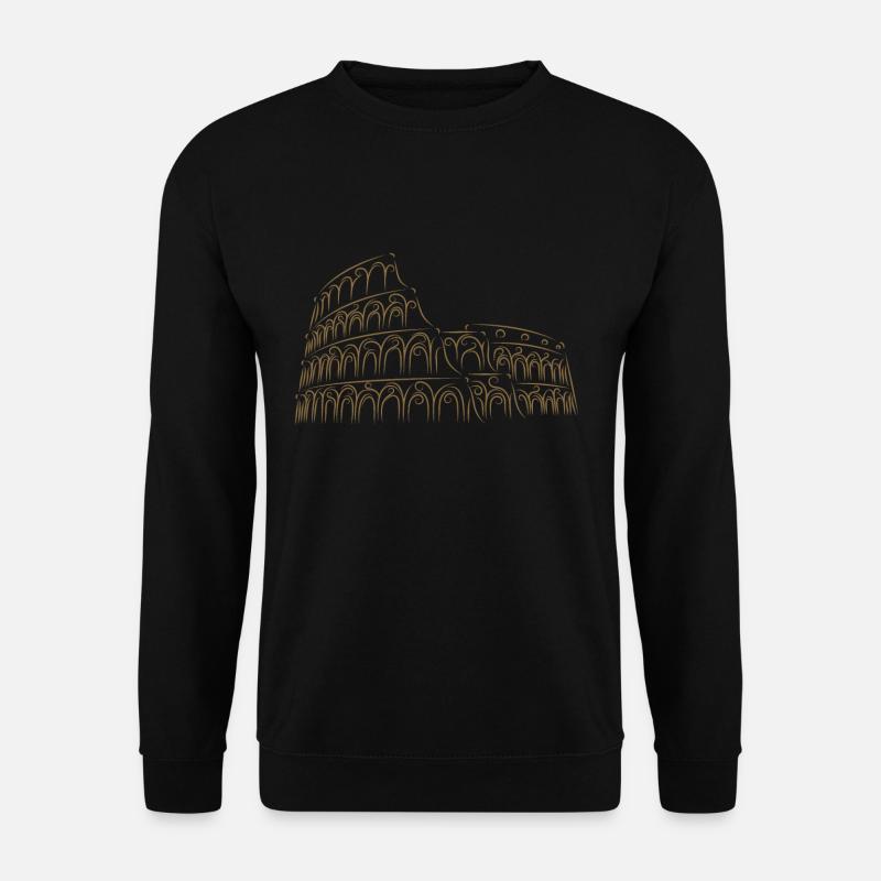 Weltwunder 2 - Kolosseum - Unisex Pullover - Schwarz