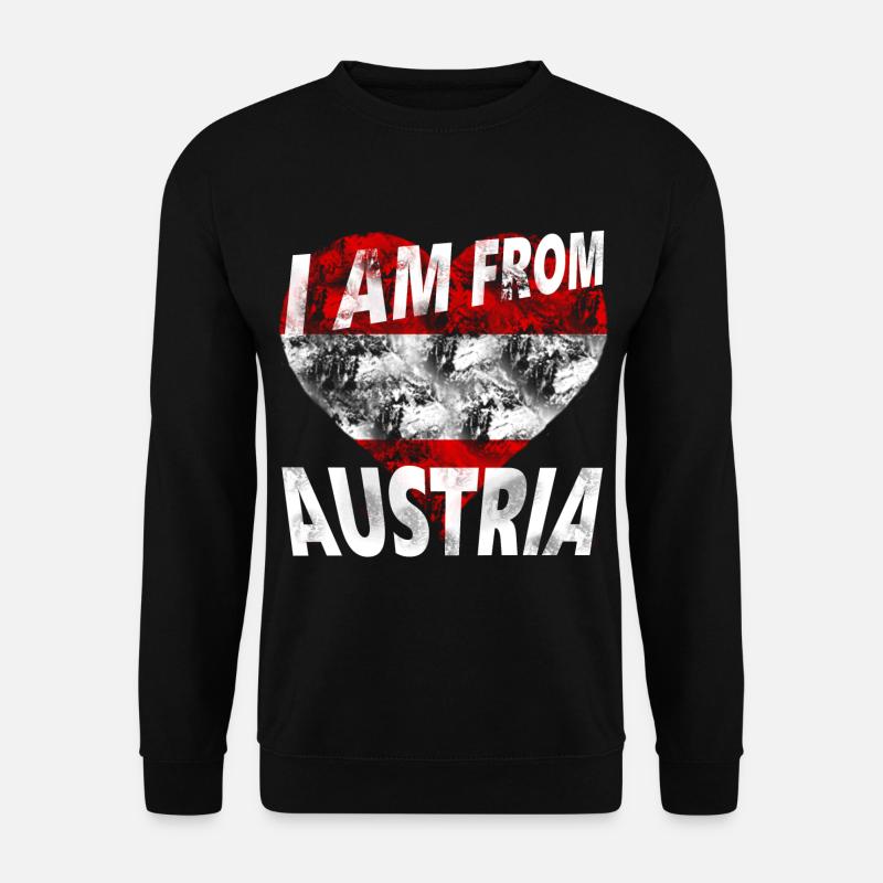austria - Unisex Sweatshirt - black