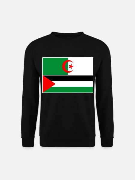 Algérie Palestine - Sweat-shirt Unisexe - noir
