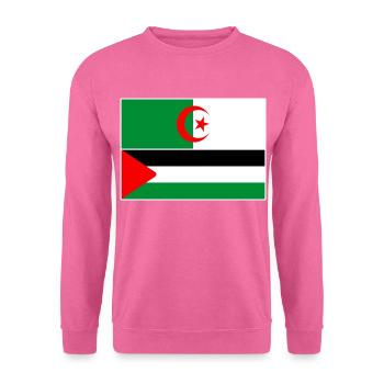 Algerien, Palästina - Unisex Pullover - Pink - Vorne