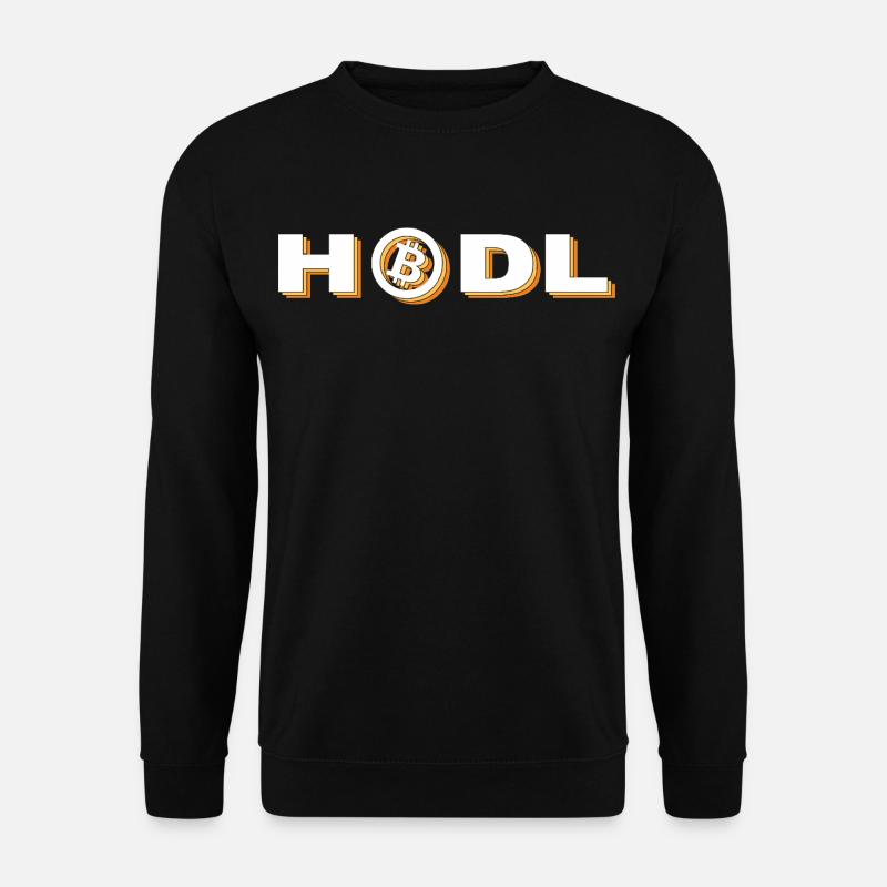 Bitcoin - Hodl - Unisex Sweatshirt - black