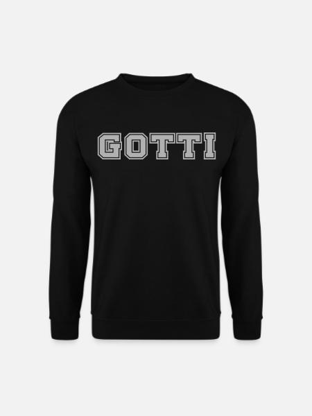 Gotti College Lettering - Unisex Sweatshirt - black