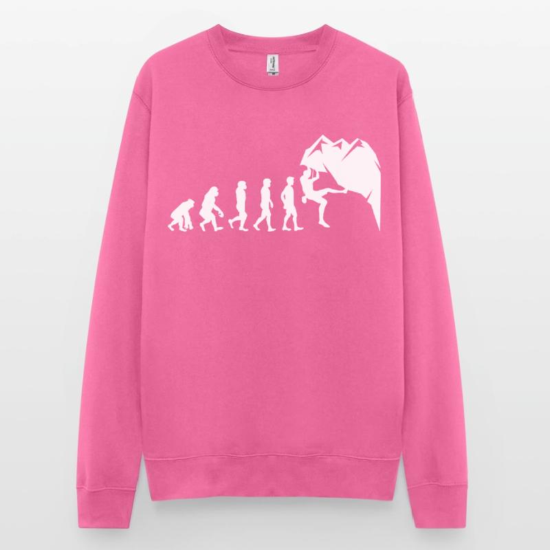 Klettern Boulder Wall Climber Evolution Unisex Pullover