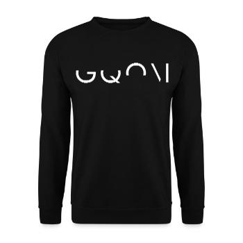 Gqom-Musik Südafrikanische Kultur - Unisex Pullover - Schwarz - Vorne - Alina (178cm) & Michal (187cm)