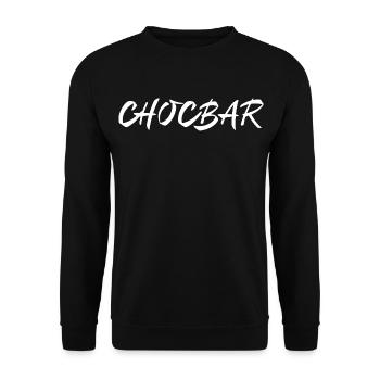 CHOCBAR - Unisex Sweatshirt - black - Front - Alina (178cm) & Michal (187cm)