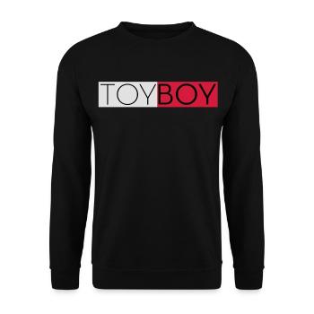 ToyBoy2 - Unisex Sweatshirt - black - Front - Alina (178cm) & Michal (187cm)