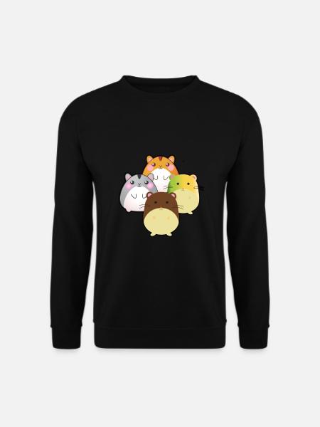 Tirelire cochon d'Inde cochon d'Inde bissau - Sweat-shirt Unisexe - noir