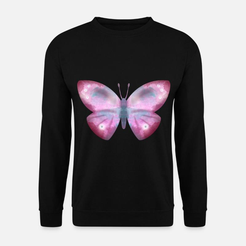 butterfly - Unisex Sweatshirt - black