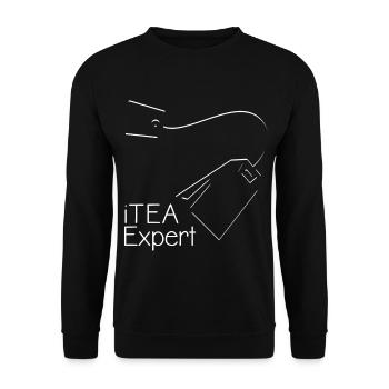 Informatiker Spruch It Experte Computer Nerd Admin - Unisex Pullover - Schwarz - Vorne - Alina (178cm) & Michal (187cm)