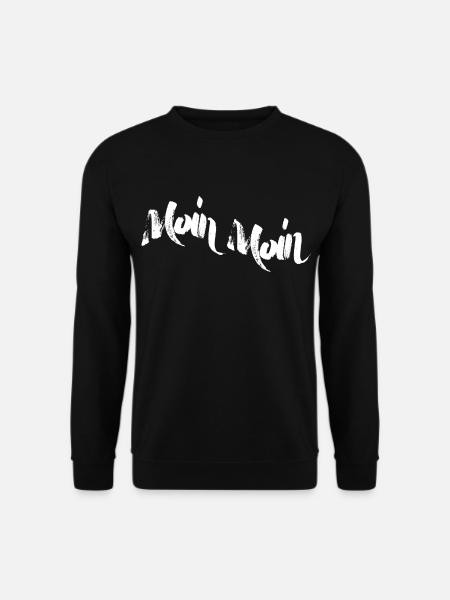 Moin Moin - Unisex Pullover - Schwarz