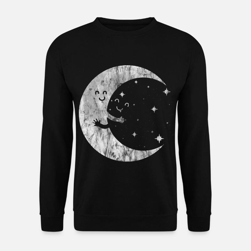 moon - Unisex Sweatshirt - black
