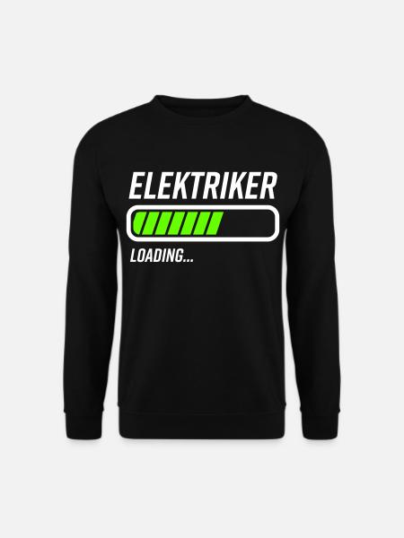 Elektriker Humor Geschenk - Unisex Pullover - Schwarz