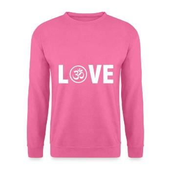 Om indien goa hinduismus buddhismus spirituell Zen - Unisex Pullover - Pink - Vorne