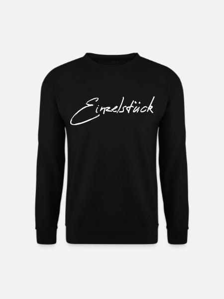 Einzelstück - Unisex Pullover - Schwarz
