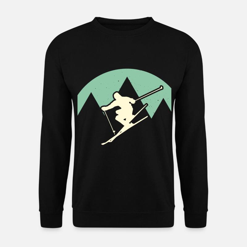 skier - Unisex Sweatshirt - black