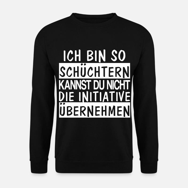 Meet Shy Single Flirt - Unisex Sweatshirt - black