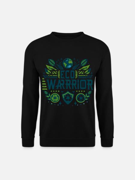 Eco-Hero: For the Planet - Unisex Sweatshirt - black