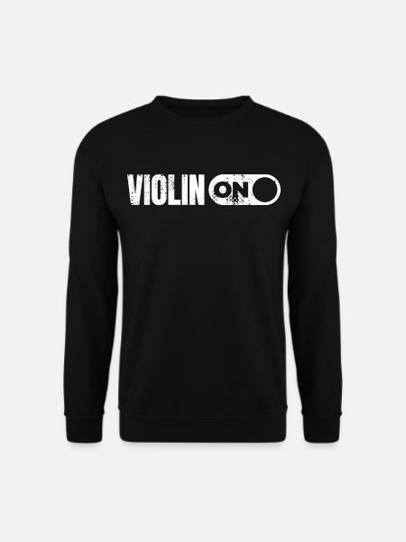 Funny Violin - Unisex Sweatshirt - black